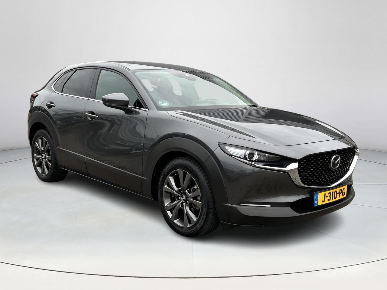 Mazda CX-30 2.0 e-SkyActiv-X M Hybrid Luxury | Apple Carplay/Android Auto | Stoel/stuurverwarming | Elektrische verstelbare stoelen met geheugen | Elektrische achterklep | Adaptief Cruise Control |