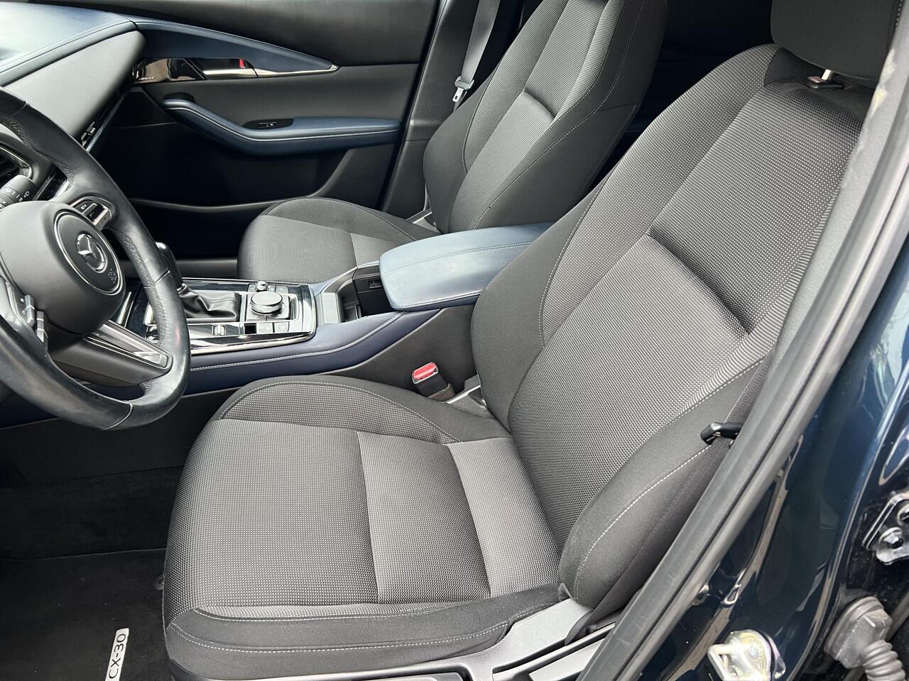 Mazda CX-30 2.0 e-SkyActiv-X M Hybrid AWD Luxury AUTOMAAT | TREKHAAK | 360 CAMERA | EL. A.KLEP | 18"VELGEN | AWD | APPLE CARPLAY | ADROID AUTO | STUUR- EN STOEL VERWARMING