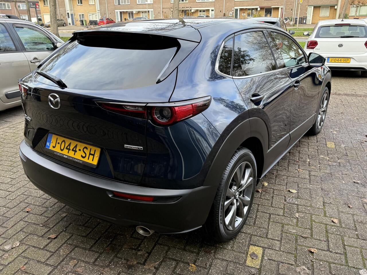 Mazda CX-30 2.0 e-SkyActiv-X M Hybrid Luxury Automaat / Airco clima/ Navigatie/ Cruise/ Apple carplay/ PDC/ Camera/ LED/ Lederen bekl.