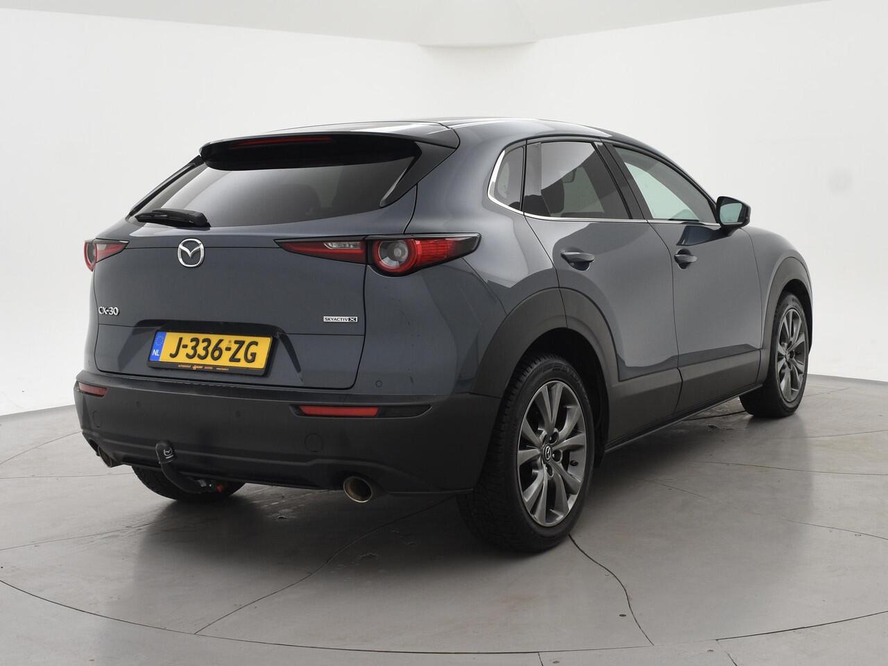 Mazda CX-30 2.0 e-SkyActiv-X M 180 PK HYBRID LUXURY + BOSE | TREKHAAK | LEDER | ADAPTIVE CRUISE | CAMERA