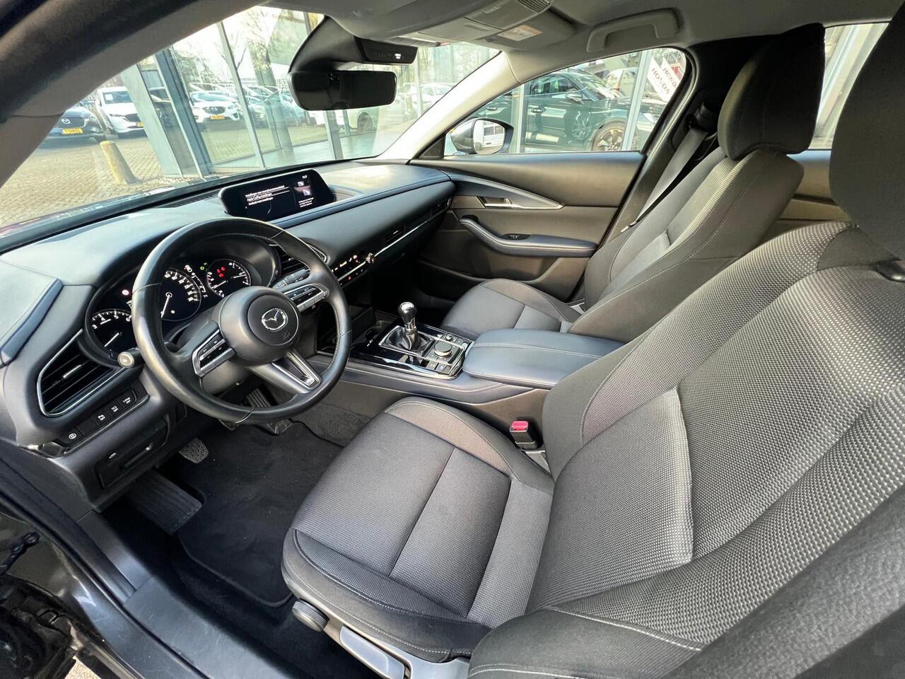 Mazda CX-30 2.0 e-SkyActiv-X M Hybrid Comfort 1e EIGENAAR | DEALER ONDERHOUIDEN | CAMERA | El.A.KLEP | APPLE CARPLAY / ANDROID AUTO | HEAD-UP |