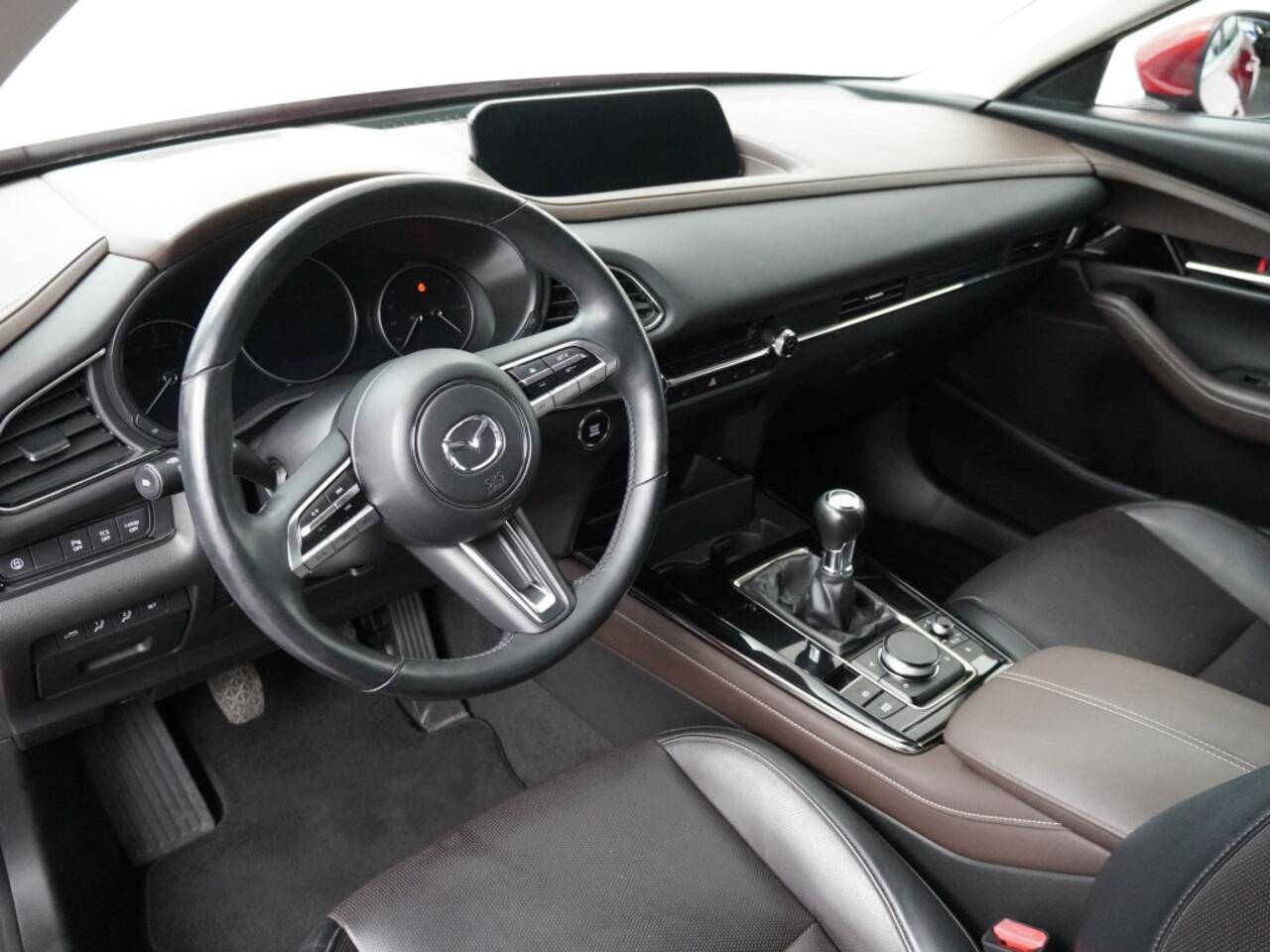 Mazda CX-30 SkyActiv-X 180 Luxury/Bose/leder zwart