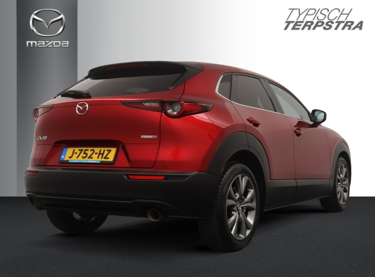 Mazda CX-30 SkyActiv-X 180 Luxury/Bose/leder zwart