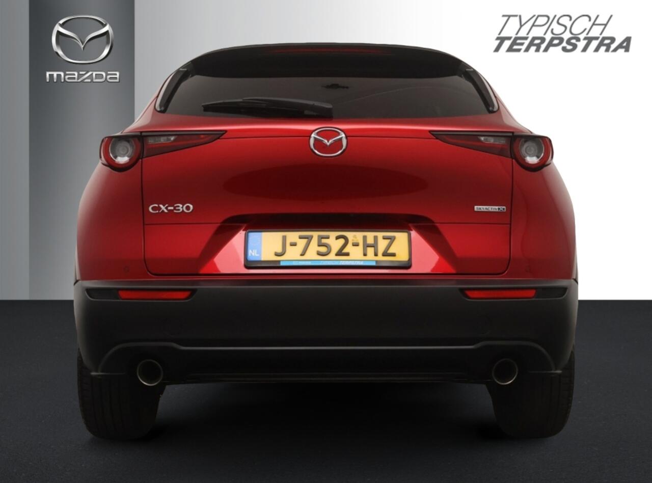 Mazda CX-30 SkyActiv-X 180 Luxury/Bose/leder zwart