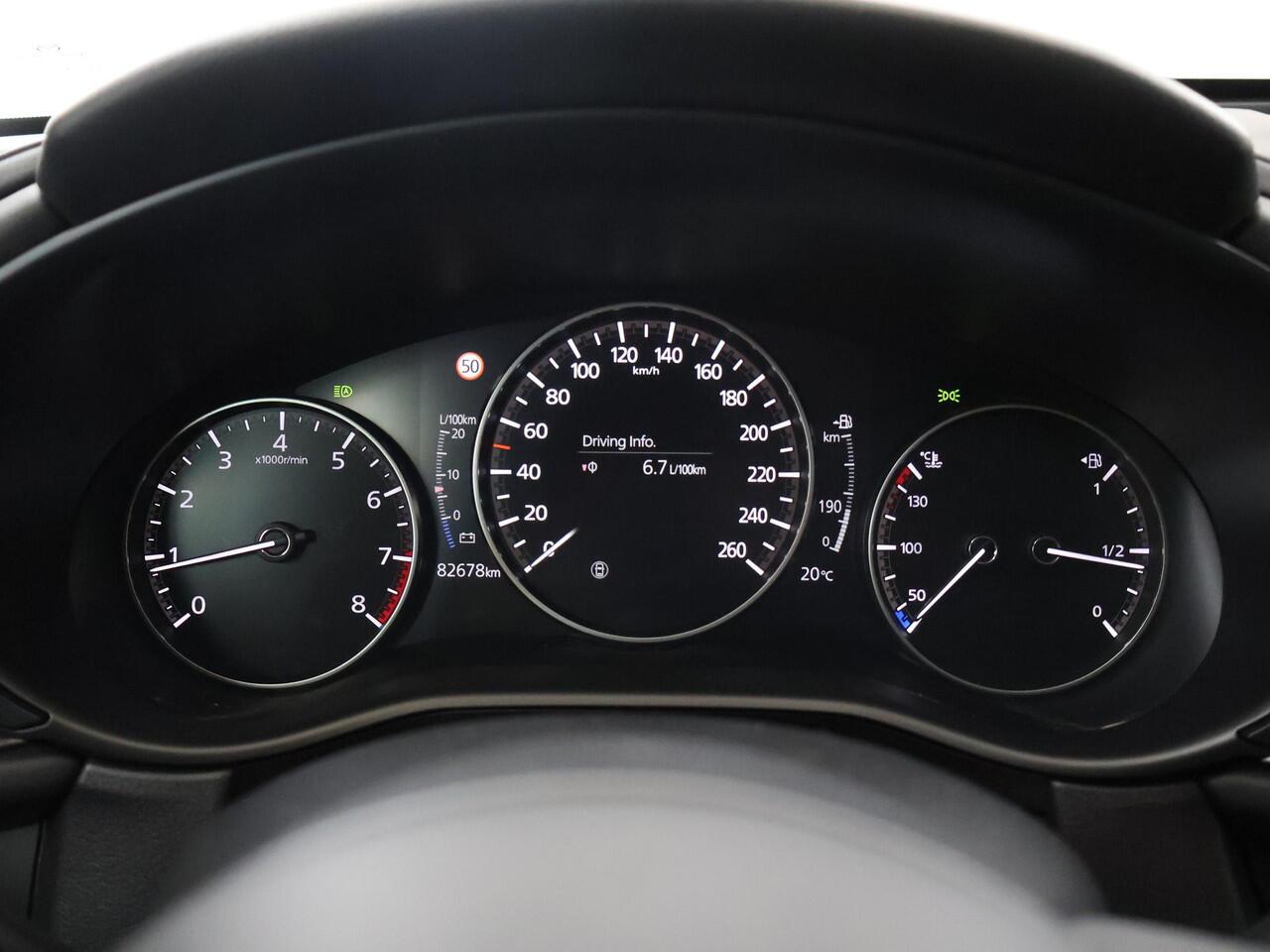 Mazda CX-30 2.0 e-SkyActiv-X M Hybrid100th Anniversary Ed. | Schuif/Kanteldak | Lederen Interieur | Navigatie | 360 Camera | DAB | Stoel/Stuurverwarming | Adaptieve Cruise Control | Ele.verstelbare stoel + geheugen | Bose Audio |
