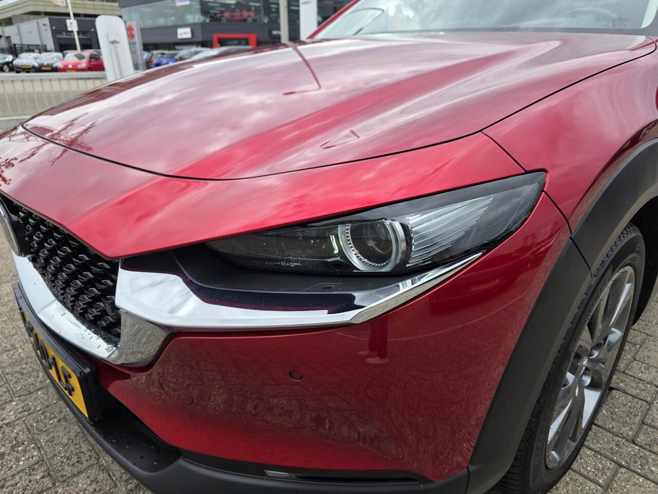 Mazda CX-30 2.0 e-SkyActiv-X M Hybrid Luxury | Stoelgeheugen | Stoelverwarming en stuurverwarming | Achteruitrijcamera | Bose | Elektrische achterklep | Full Led |