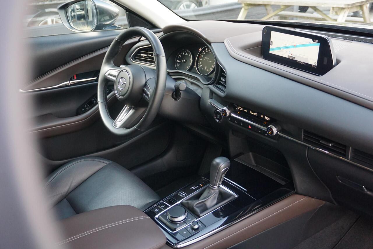 Mazda CX-30 2.0 e-SkyActiv M Hybrid | LEER | HUD | elect stoelen