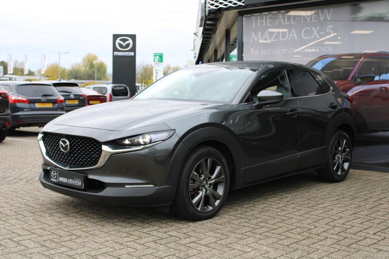 Mazda CX-30 2.0 e-SkyActiv-X 186 M Hybrid Luxury Line , Automaat, I-Activesense Pack, Bose, 360 Camera, Adap.Cruise, LMV 18 Inch, Stuur/Stoelverwarming