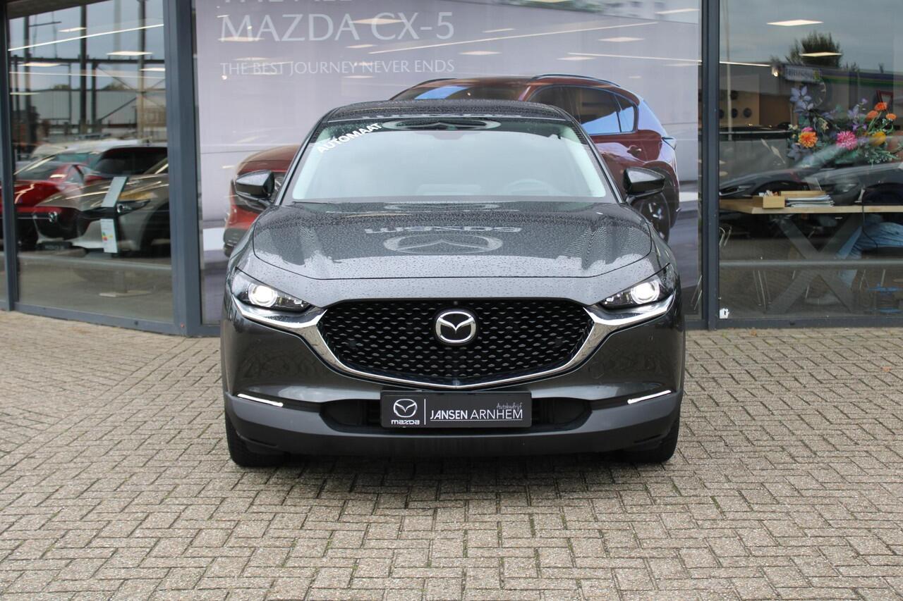 Mazda CX-30 2.0 e-SkyActiv-X 186 M Hybrid Luxury Line , Automaat, I-Activesense Pack, Bose, 360 Camera, Adap.Cruise, LMV 18 Inch, Stuur/Stoelverwarming
