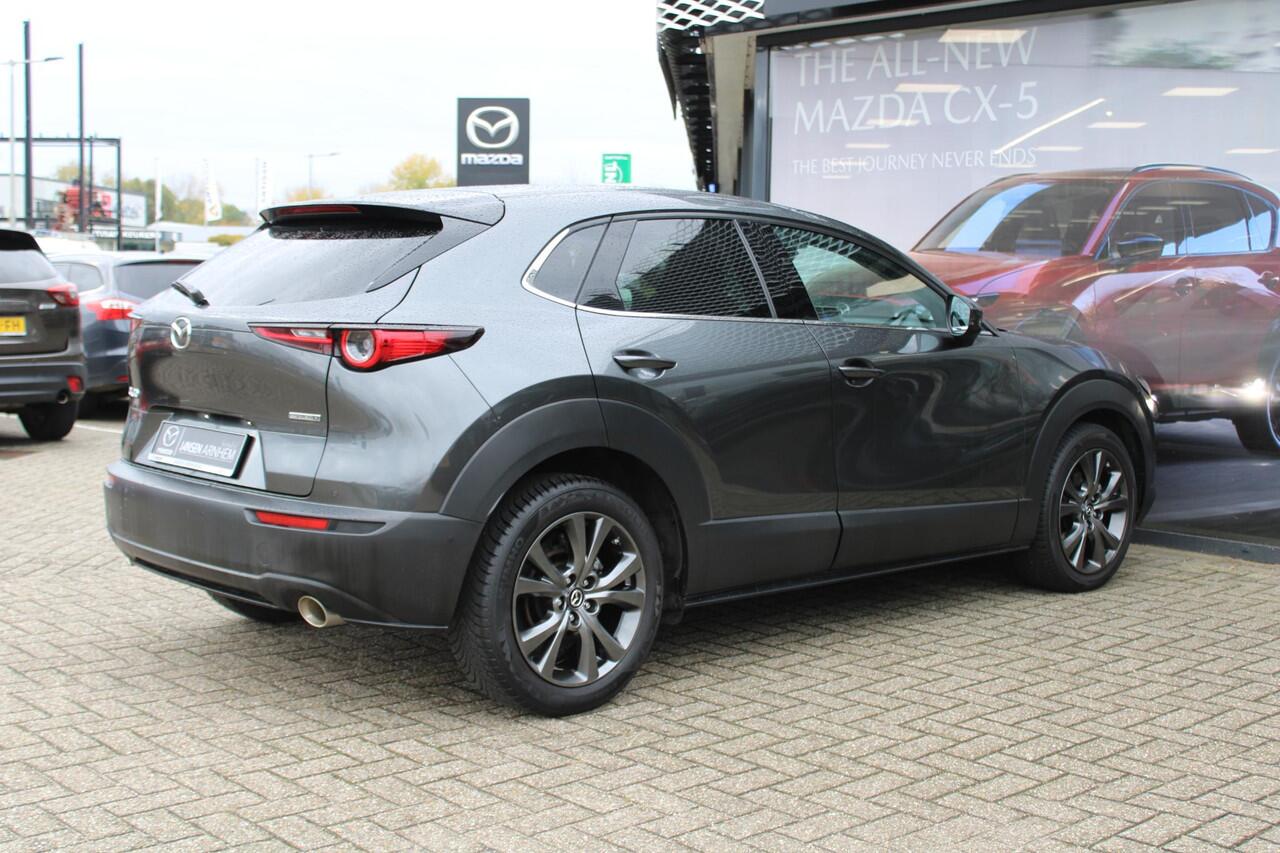 Mazda CX-30 2.0 e-SkyActiv-X 186 M Hybrid Luxury Line , Automaat, I-Activesense Pack, Bose, 360 Camera, Adap.Cruise, LMV 18 Inch, Stuur/Stoelverwarming