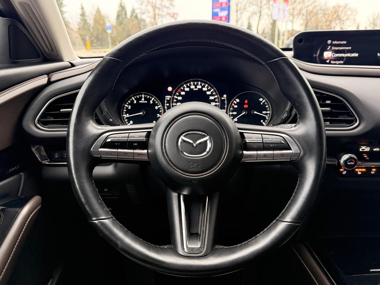Mazda CX-30 2.0 e-SkyActiv-X M Hybrid Luxury iAS Pack | 360 CAMERA | TREKHAAK | LEDEREN BEKLEDING |