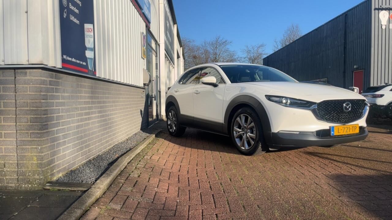 Mazda CX-30 2.0 E Sportive Hybride , Bose, Navi, Stoelverw, trekhaak 31.000k
