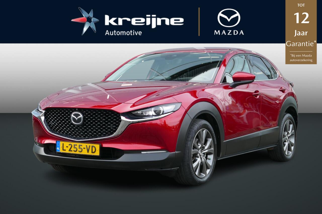Mazda CX-30 2.0 e-SkyActiv-X M Hybrid Luxury | I-Activsense Pack | Lederen stoelen | Camera | Rijklaaprijs |