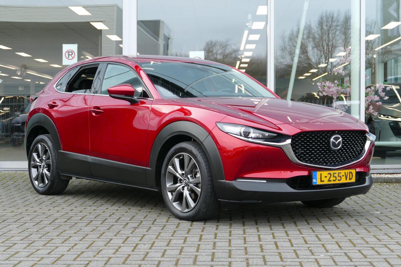 Mazda CX-30 2.0 e-SkyActiv-X M Hybrid Luxury | I-Activsense Pack | Lederen stoelen | Camera | Rijklaaprijs |