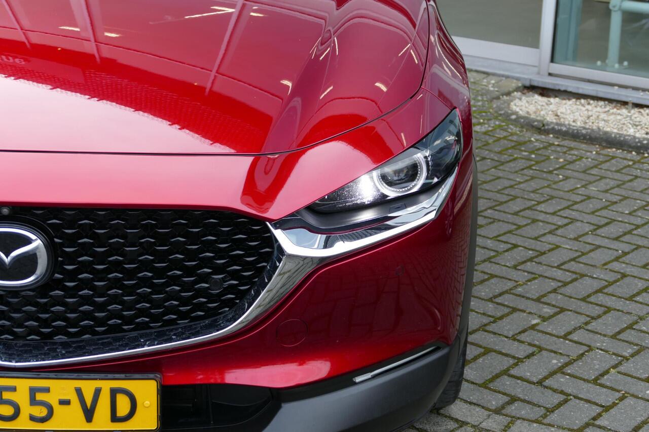 Mazda CX-30 2.0 e-SkyActiv-X M Hybrid Luxury | I-Activsense Pack | Lederen stoelen | Camera | Rijklaaprijs |