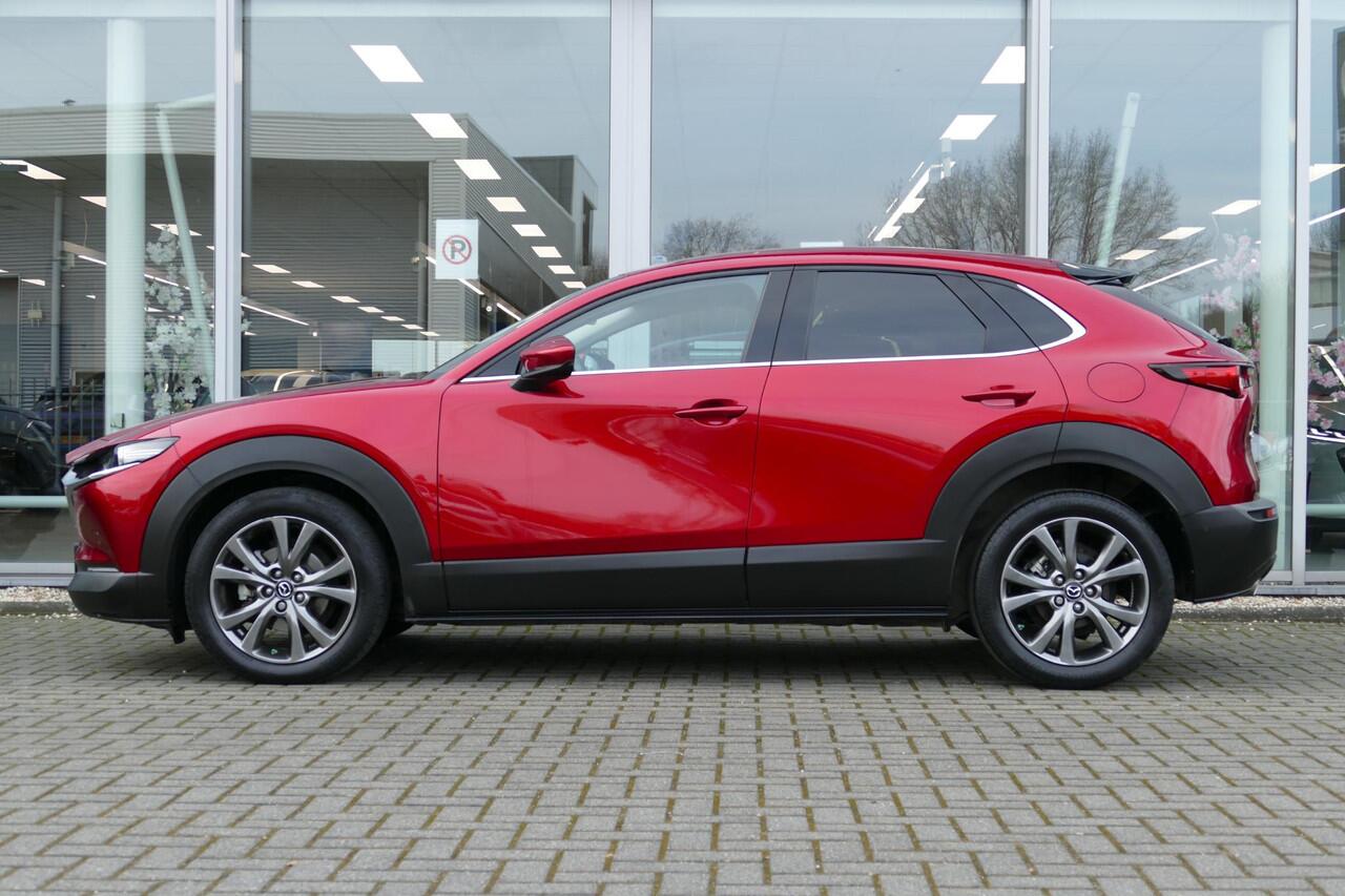 Mazda CX-30 2.0 e-SkyActiv-X M Hybrid Luxury | I-Activsense Pack | Lederen stoelen | Camera | Rijklaaprijs |