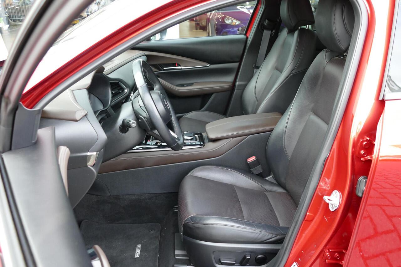 Mazda CX-30 2.0 e-SkyActiv-X M Hybrid Luxury | I-Activsense Pack | Lederen stoelen | Camera | Rijklaaprijs |