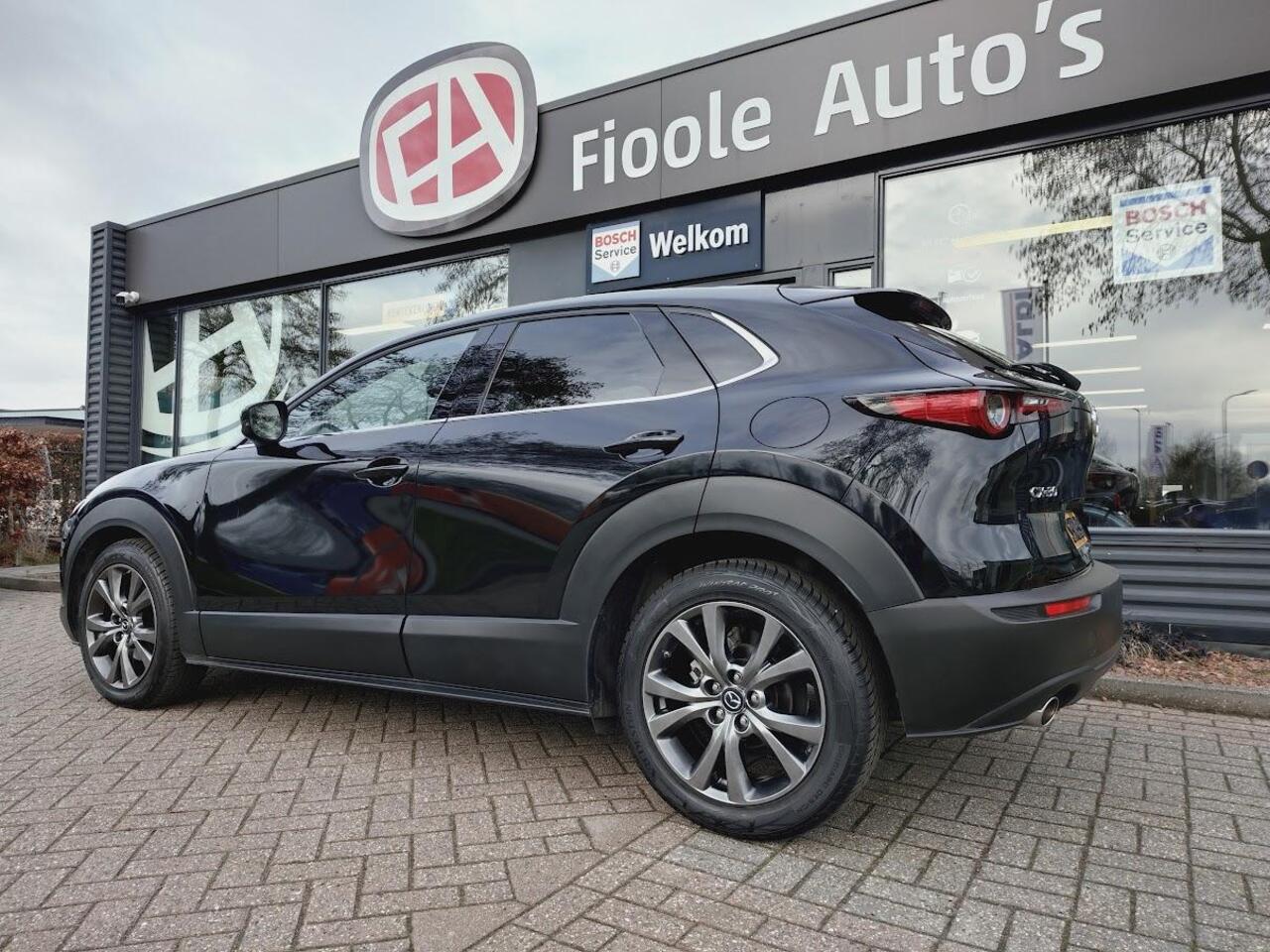 Mazda CX-30 2.0 e-SkyActiv-G M Hybrid Luxury Head-up, leder, Stoelverwarming, camera, PDC V+A