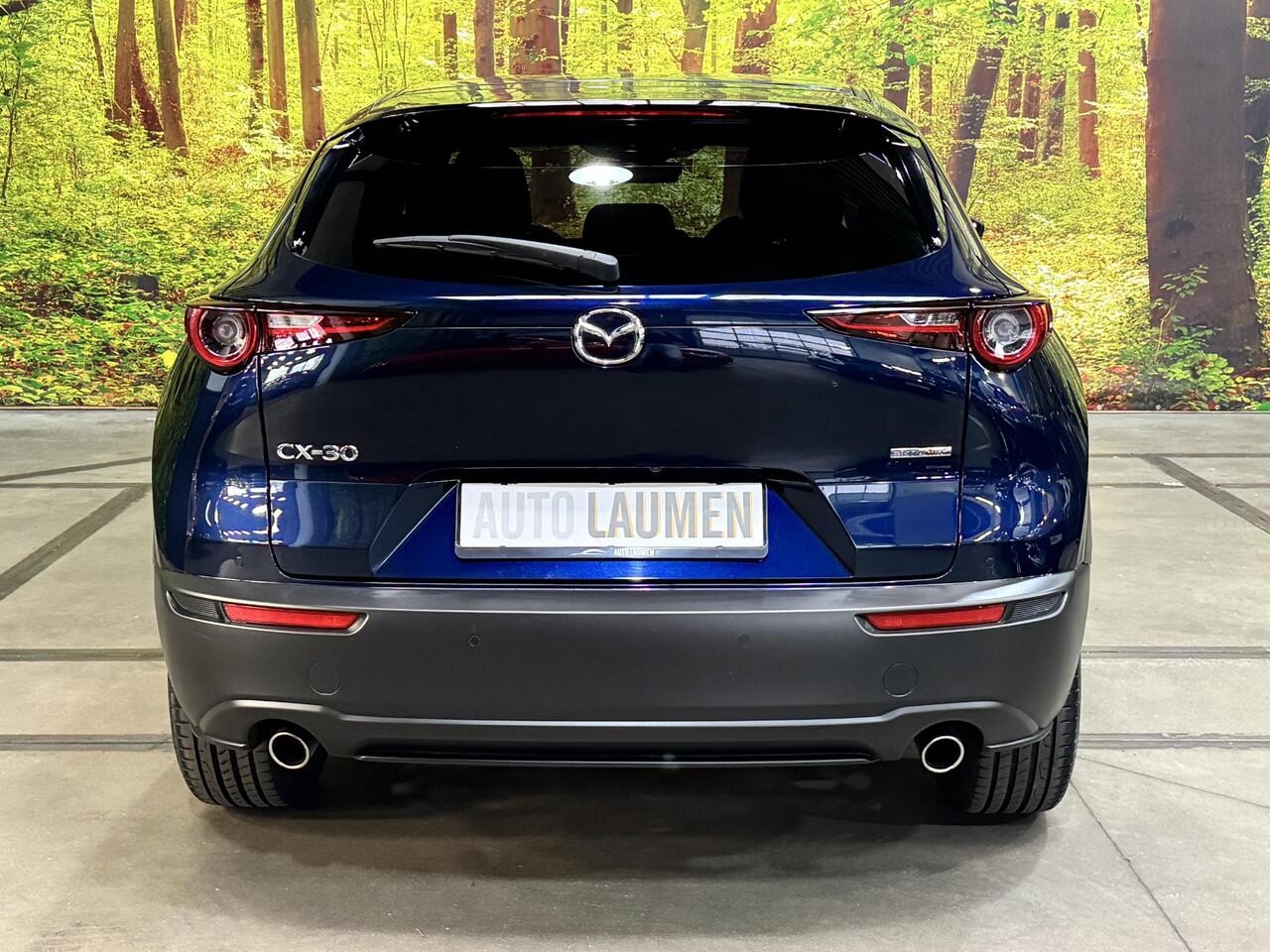 Mazda CX-30 2.0 e-SkyActiv-G M Hybrid Comfort Automaat 18 inch Navi Camera DAB Rijstrook Dodehoek BOSE Head Up