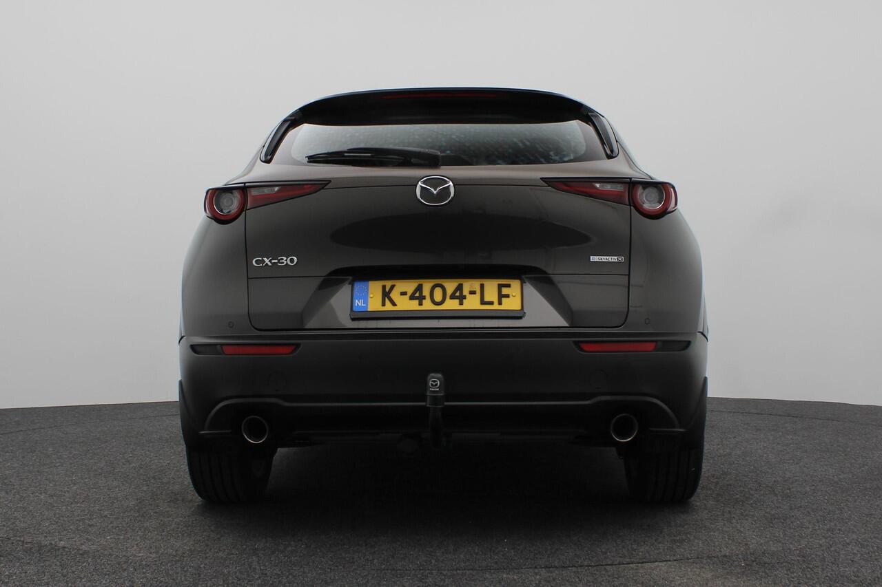 Mazda CX-30 2.0 e-SkyActiv-X M Hybrid Comfort |Leer | Trekhaak | Stuurverwarming | Stoel verwarming | HUD | Navi | GARANTIE