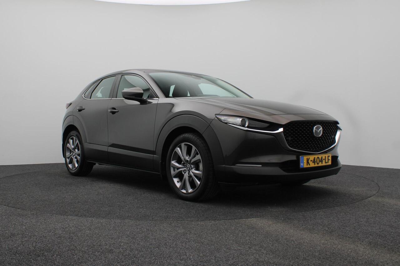 Mazda CX-30 2.0 e-SkyActiv-X M Hybrid Comfort |Leer | Trekhaak | Stuurverwarming | Stoel verwarming | HUD | Navi | GARANTIE