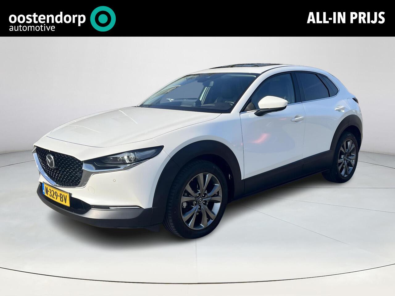 Mazda CX-30 2.0 e-SkyActiv-X M Hybrid Luxury | Elektrisch glazen schuif-/kanteldak | Trekhaak |