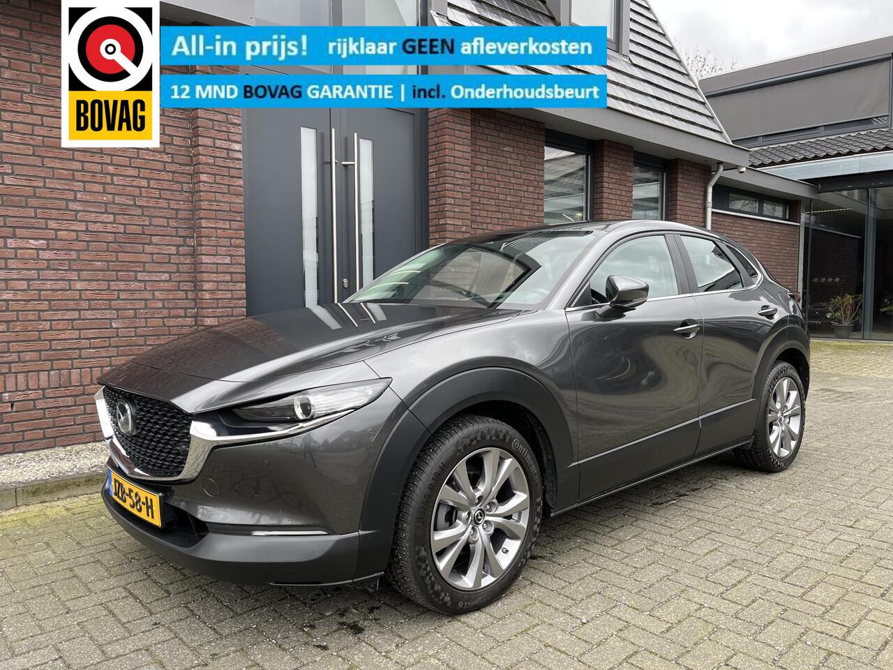 Mazda CX-30 2.0 e-SkyActiv-G M Hybrid Luxury NAV | ADAPTIVE CRUISE CONTROL | Ap­ple Car­Play & An­droid Auto | STOELVERW. | CAMERA