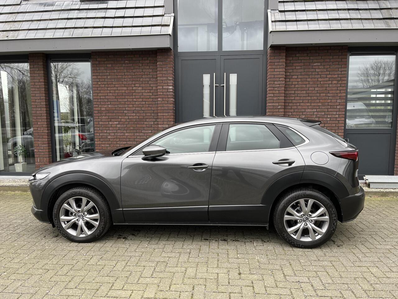 Mazda CX-30 2.0 e-SkyActiv-G M Hybrid Luxury NAV | ADAPTIVE CRUISE CONTROL | Ap­ple Car­Play & An­droid Auto | STOELVERW. | CAMERA