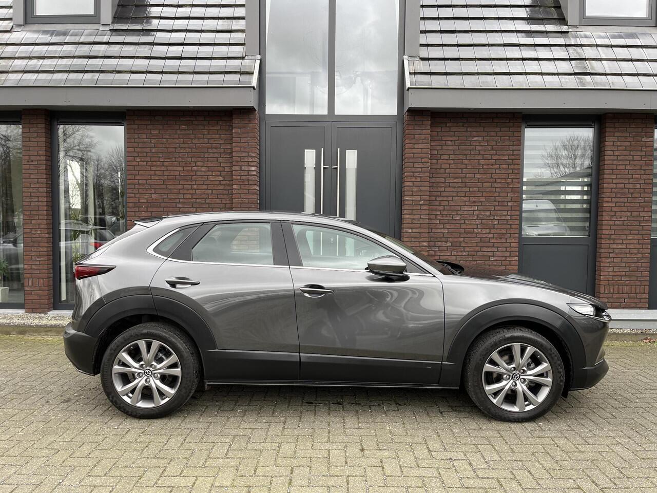 Mazda CX-30 2.0 e-SkyActiv-G M Hybrid Luxury NAV | ADAPTIVE CRUISE CONTROL | Ap­ple Car­Play & An­droid Auto | STOELVERW. | CAMERA