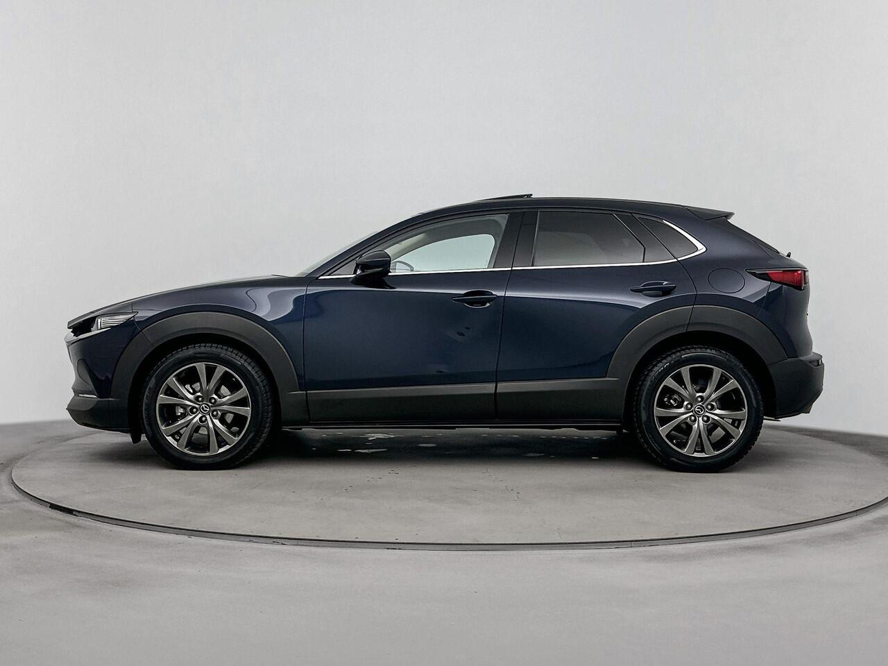 Mazda CX-30 2.0 e-SkyActiv-X M Hybrid Luxury 187PK | Automaat | Schuif-/Kanteldak | 360 Camera | BOSE Audio | Stoel- en Stuurverwarming | Navigatie