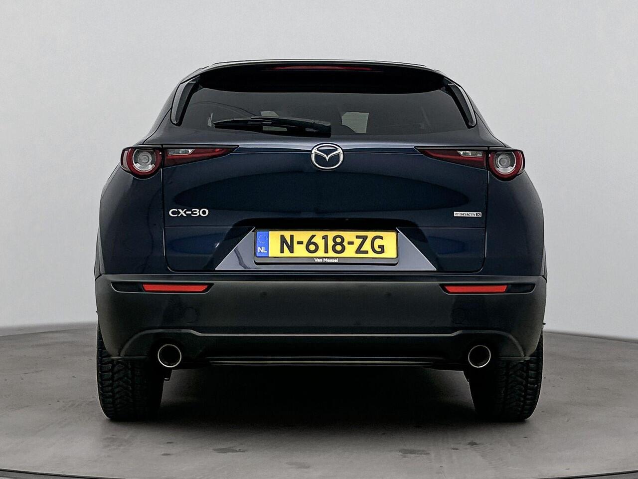 Mazda CX-30 2.0 e-SkyActiv-X M Hybrid Luxury 187PK | Automaat | Schuif-/Kanteldak | 360 Camera | BOSE Audio | Stoel- en Stuurverwarming | Navigatie