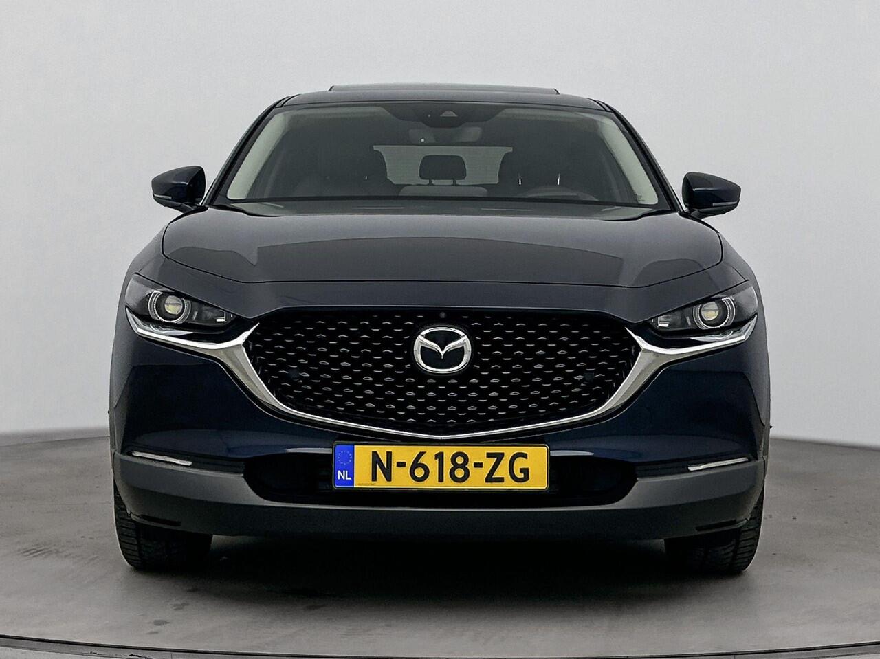 Mazda CX-30 2.0 e-SkyActiv-X M Hybrid Luxury 187PK | Automaat | Schuif-/Kanteldak | 360 Camera | BOSE Audio | Stoel- en Stuurverwarming | Navigatie