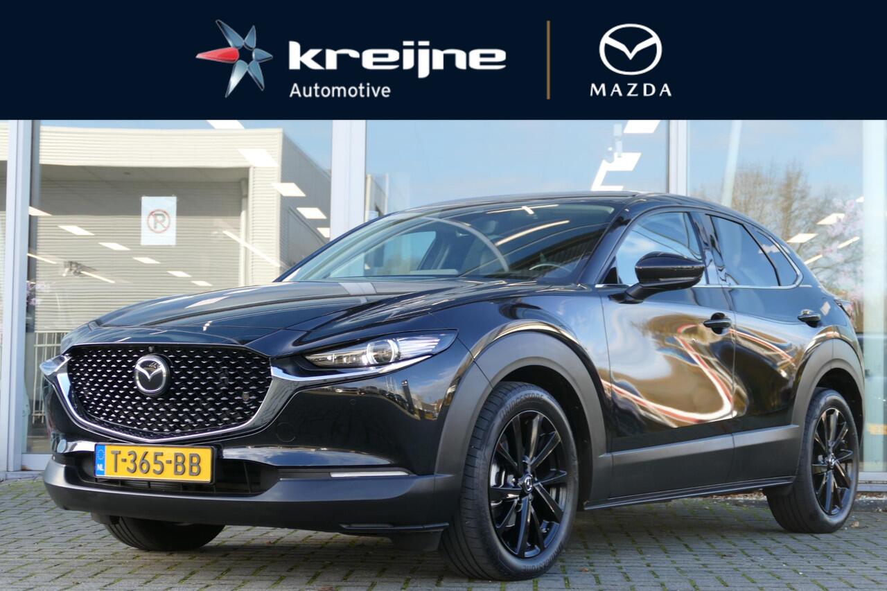 Mazda CX-30 2.0 e-SkyActiv-X M Hybrid Luxury | Schuifkanteldak | I-Activense pakket | Stuurwielverwarming | Rijklaarprijs |