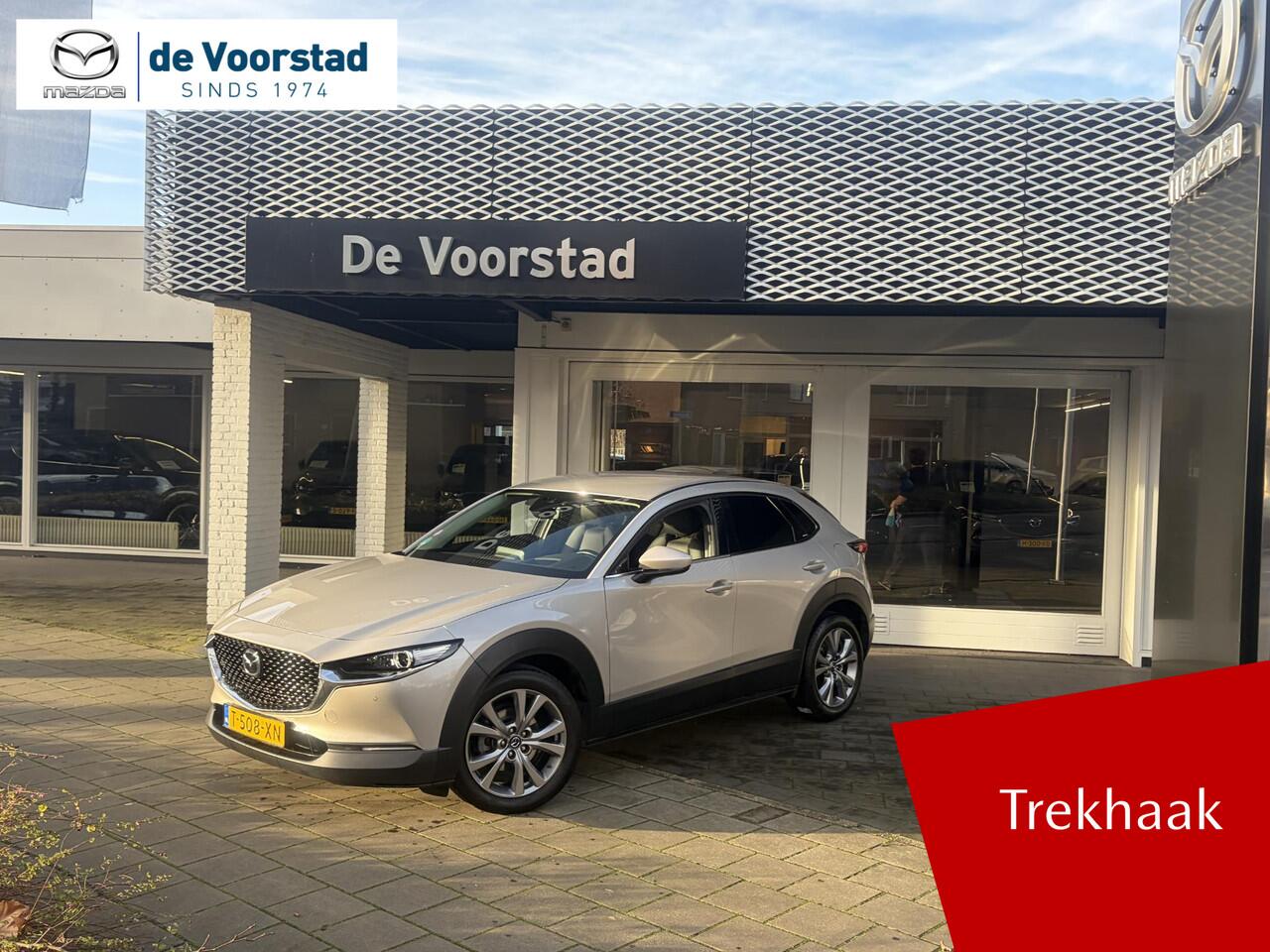 Mazda CX-30 2.0 e-SkyActiv-G M Hybrid Luxury | Leder | trekhaak | dealer onderhouden