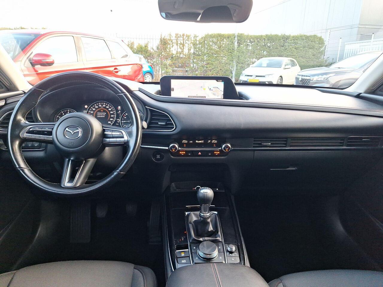 Mazda CX-30 2.0 e-SkyActiv-X 186 PK M Hybrid Homura | NL-Auto | Rijklaar | Apple Carplay | Stoelverwarming | Camera | Trekhaak