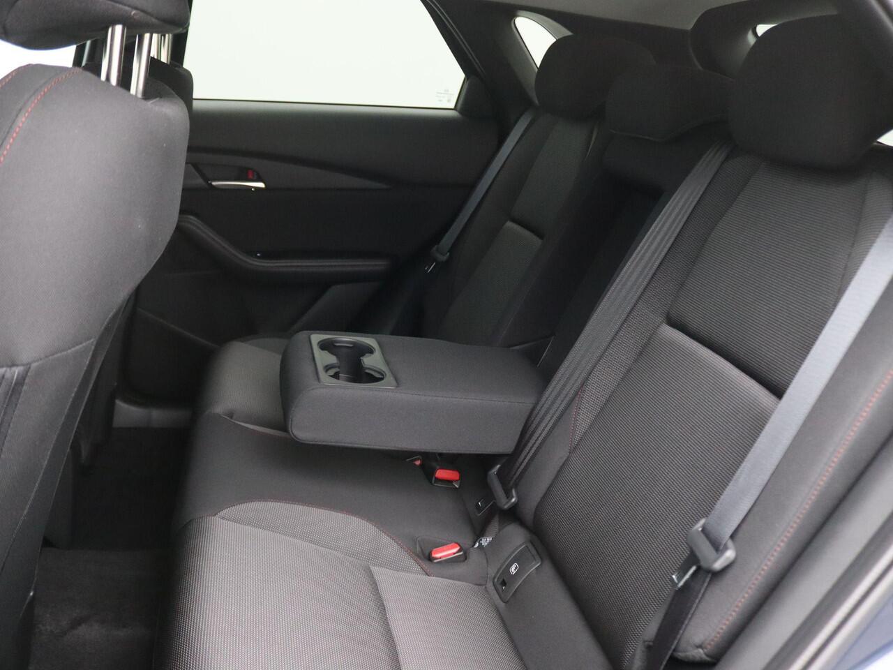 Mazda CX-30 2.0 e-SkyActiv-X M Hybrid Homura 186PK Aut. Head-up display, Trekhaak, Dodehoek detectie, Keyless, Elektr. Achterklep, Stoelverwarming, 18" LM Velgen, Adaptieve Cruise Control, Camera