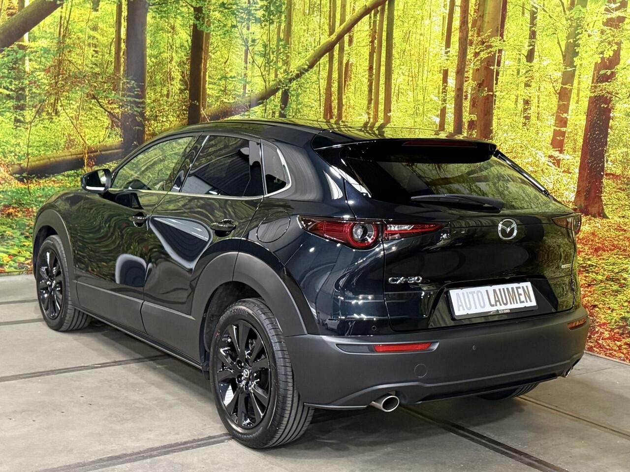 Mazda CX-30 2.0 e-SkyActiv-G M Hybrid Homura Automaat Head Up ACC Elek. Klep Navi Camera Keyless 18 Inch Stoelverw.