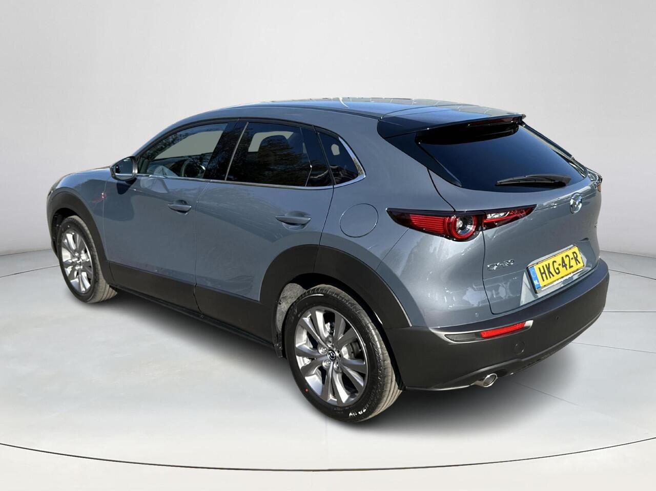 Mazda CX-30 2.5 e-SkyActiv-G M Hybrid Takumi AUTOMAAT | Navigatie | Apple CarPlay/Android auto | 360 Camera | Leder