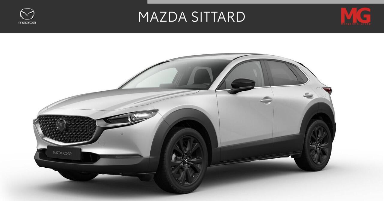 Mazda CX-30 2.5 e-SkyActiv-G M Hybrid Homura | Navigatie | Achteruitrijcamera | 18''LM Velgen | Elektr. Achterklep