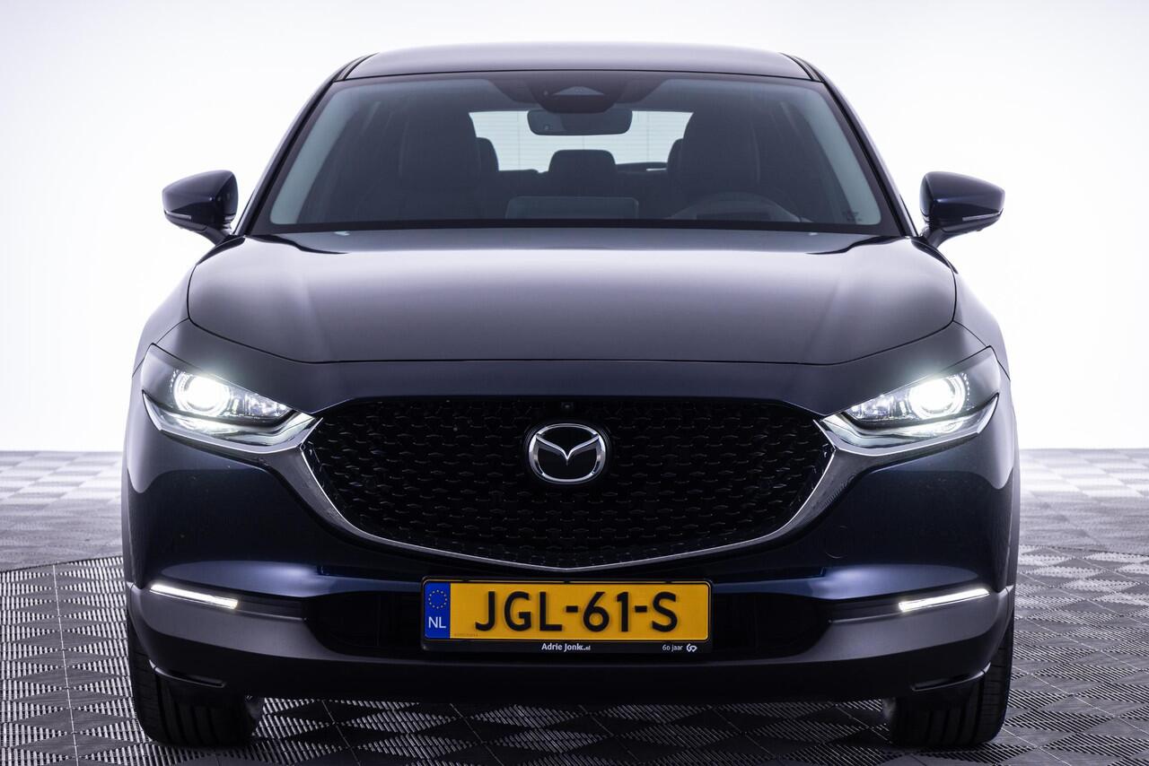Mazda CX-30 2.0 e-SkyActiv-X 186pk M Hybrid Takumi BLACK LEATHER PACK | AUTOMAAT | 6 JAAR GARANTIE | NIEUW | BOUWJAAR 29-09-2025 | DIREKT RIJDEN |