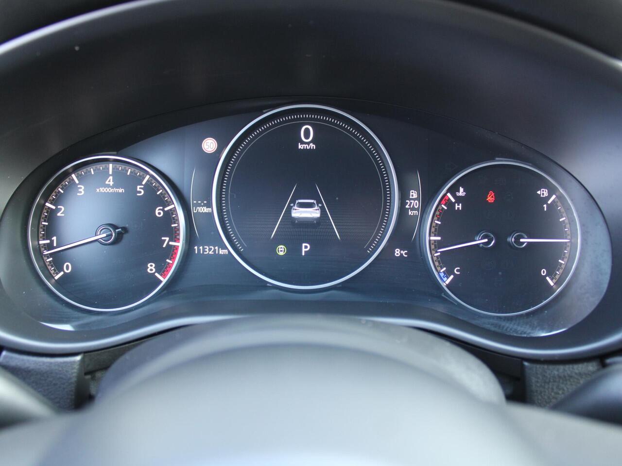 Mazda CX-30 2.0 e-SkyActiv-X M Hybrid Homura | Camera | Cruise adapt. | Stoelverwarming | 18" LM | Elek. achterklep | HUD | LED | BTW auto |