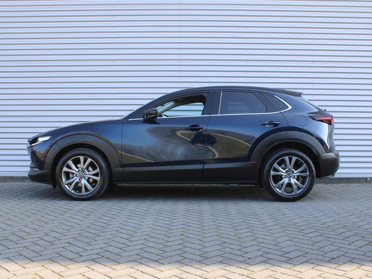 Mazda CX-30 2.0 e-SkyActiv-X M Hybrid Homura | Camera | Cruise adapt. | Stoelverwarming | 18" LM | Elek. achterklep | HUD | LED | BTW auto |