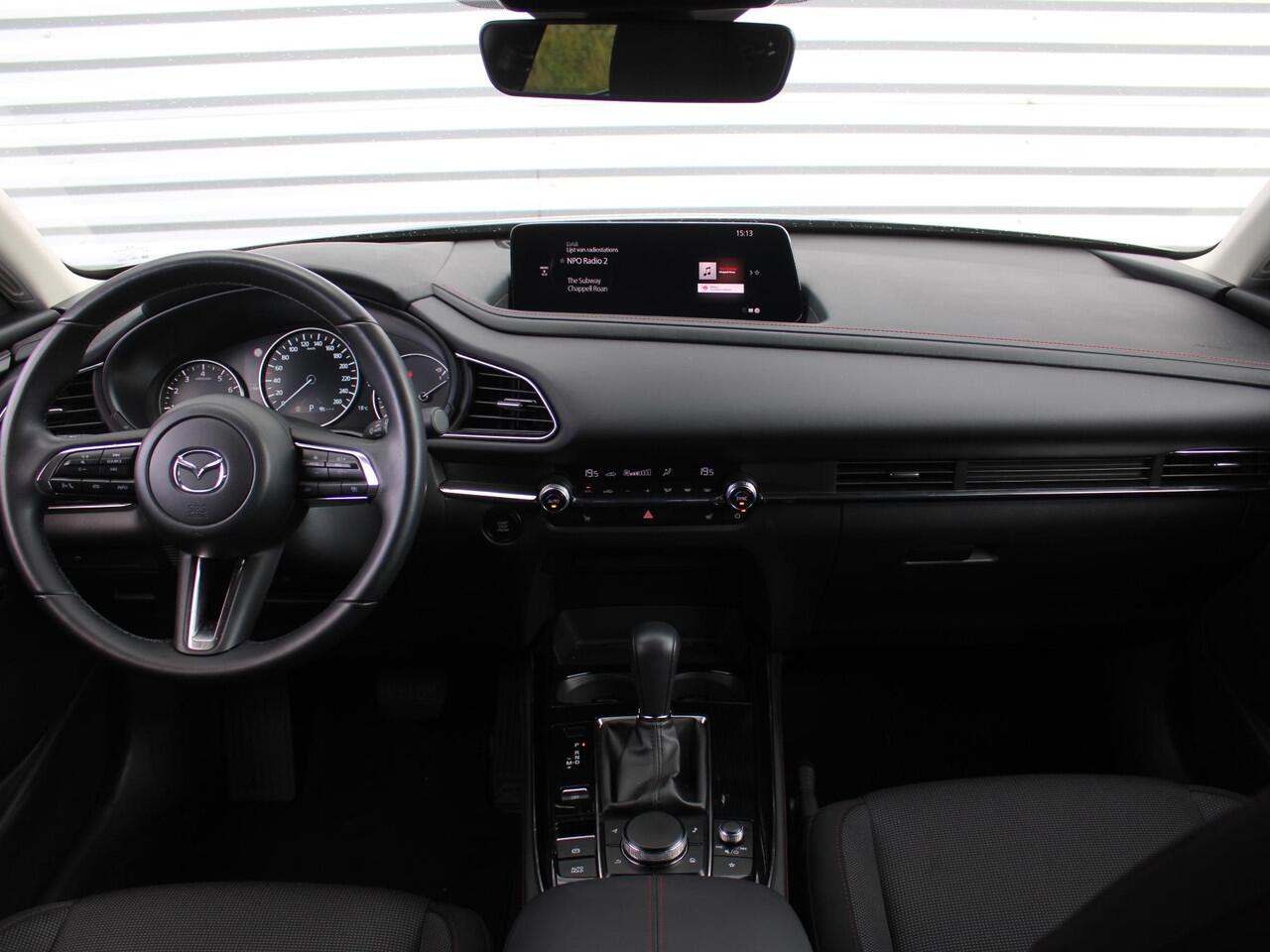 Mazda CX-30 2.0 e-SkyActiv-X M Hybrid Homura | Camera | Cruise adapt. | Stoelverwarming | 18" LM | Elek. achterklep | HUD | LED | BTW auto |