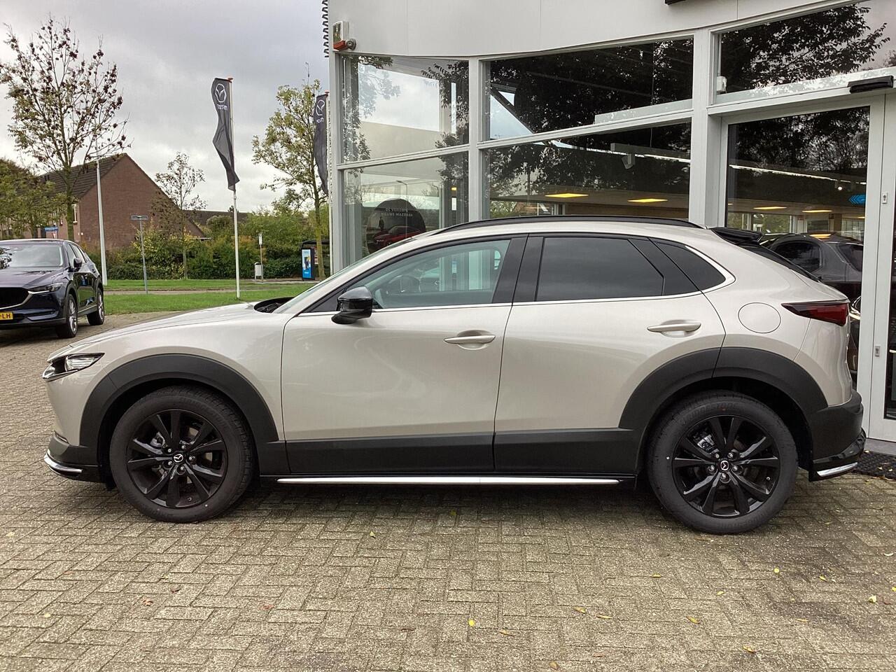 Mazda CX-30 2.0 e-SkyActiv-X M Hybrid Homura 186 PK motor / Aeropakket / Dorpelbeschermers/ Sportpakket/ Navigatie/ Apple Carplay/ Android Auto/ Automaat