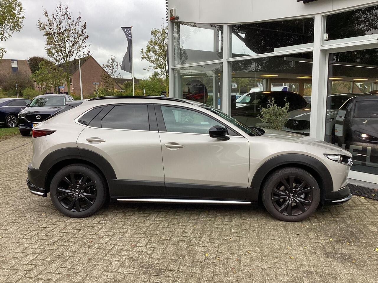 Mazda CX-30 2.0 e-SkyActiv-X M Hybrid Homura 186 PK motor / Aeropakket / Dorpelbeschermers/ Sportpakket/ Navigatie/ Apple Carplay/ Android Auto/ Automaat