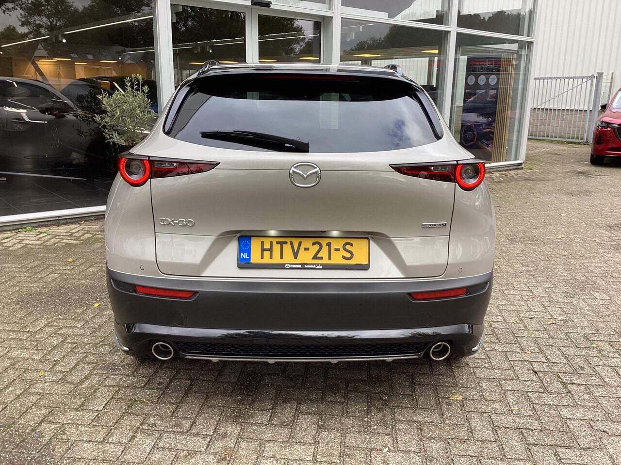 Mazda CX-30 2.0 e-SkyActiv-X M Hybrid Homura 186 PK motor / Aeropakket / Dorpelbeschermers/ Sportpakket/ Navigatie/ Apple Carplay/ Android Auto/ Automaat
