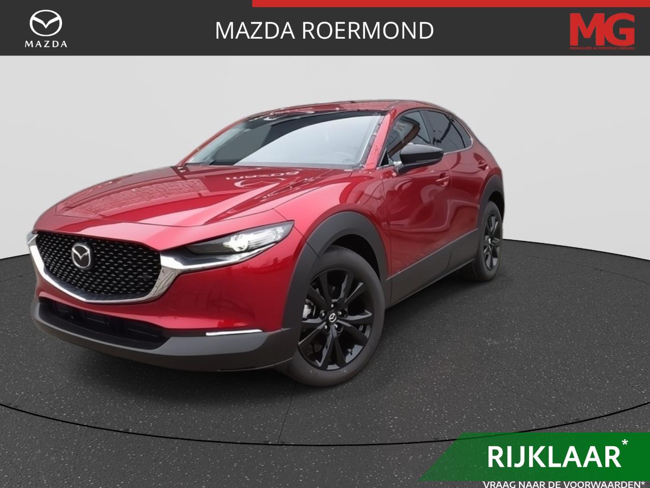 Mazda CX-30 2.5 e-SkyActiv-G M 140pk Hybrid AT Homura | Rijklaar | Apple Carplay | Cruise Adaptief | Camera