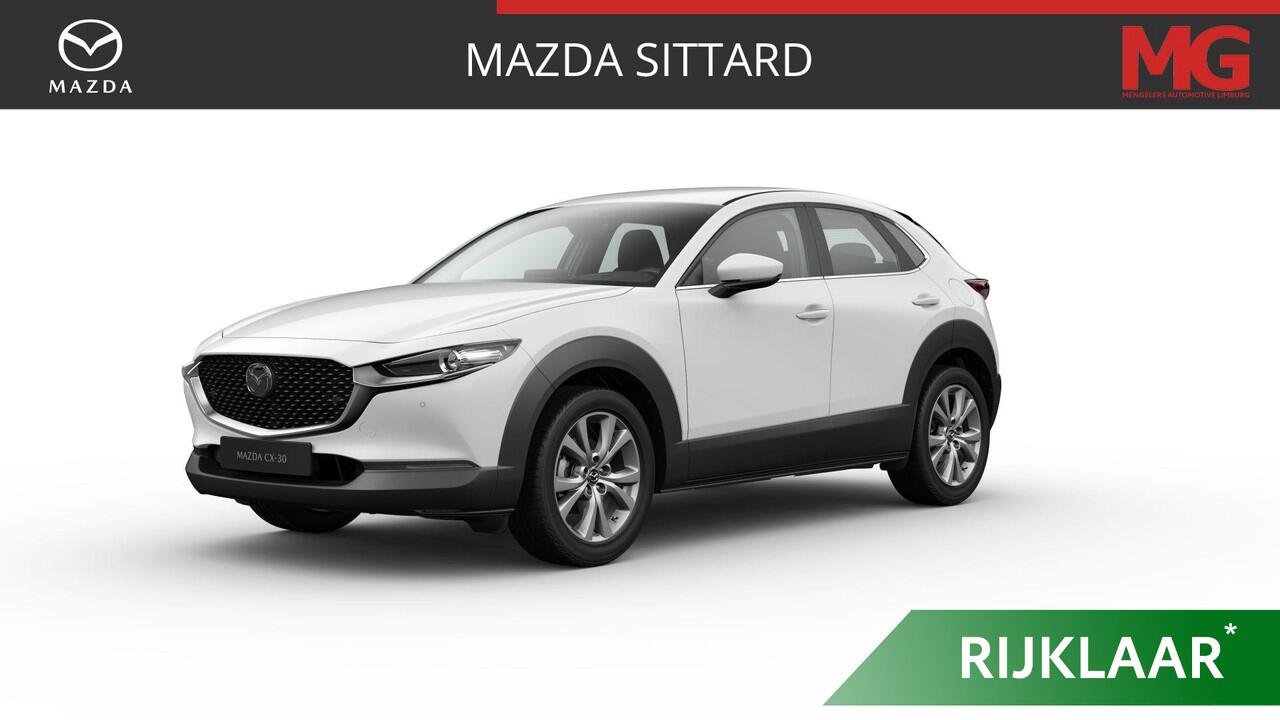 Mazda CX-30 2.5 e-SkyActiv-G M Hybrid Centre-line | Navigatie | Sensoren V+A | Camera achter | Stuur-/stoel verwarming | HUD