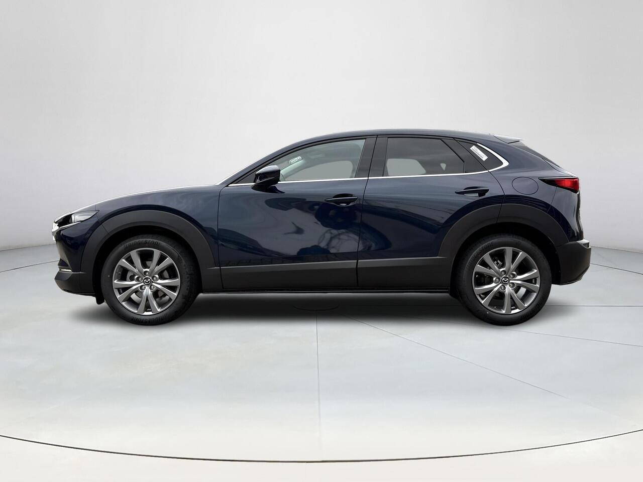 Mazda CX-30 2.5 G M Hybrid Exclusive Business Edition | Bose | 360 camera | Full adaptive LED | Elektrische achterklep | Stoel en stuurverwarming | Navigatie | Adaptieve cruise control | Draadloze applecarplay android auto |