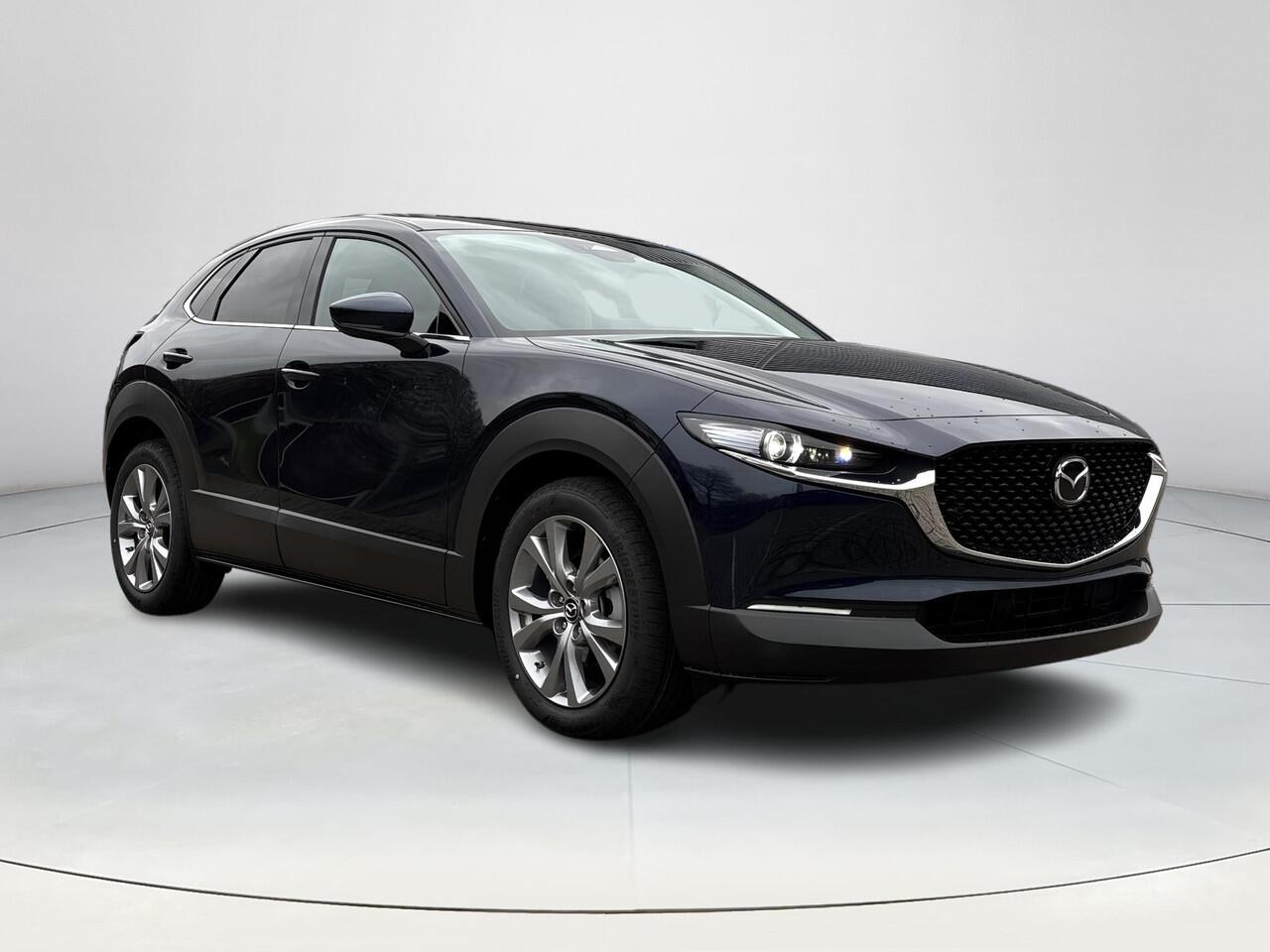 Mazda CX-30 2.5 G M Hybrid Exclusive Business Edition | Bose | 360 camera | Full adaptive LED | Elektrische achterklep | Stoel en stuurverwarming | Navigatie | Adaptieve cruise control | Draadloze applecarplay android auto |